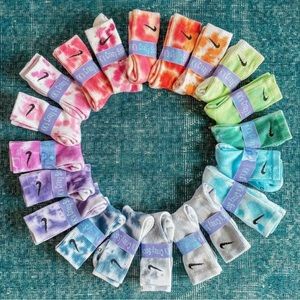 tye dye nike socks